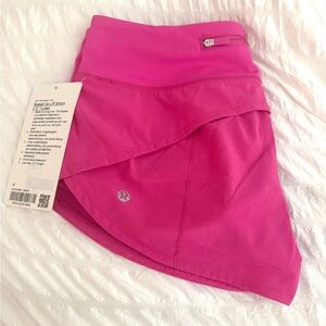 Lululemon Sonic Pink Shorts